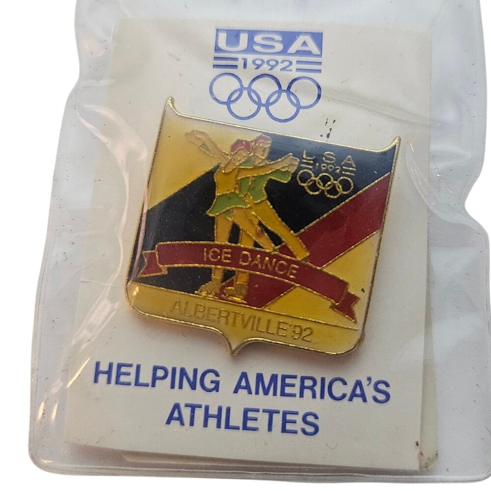 1992 Albertville Winter Olympics Pin Ice Dance